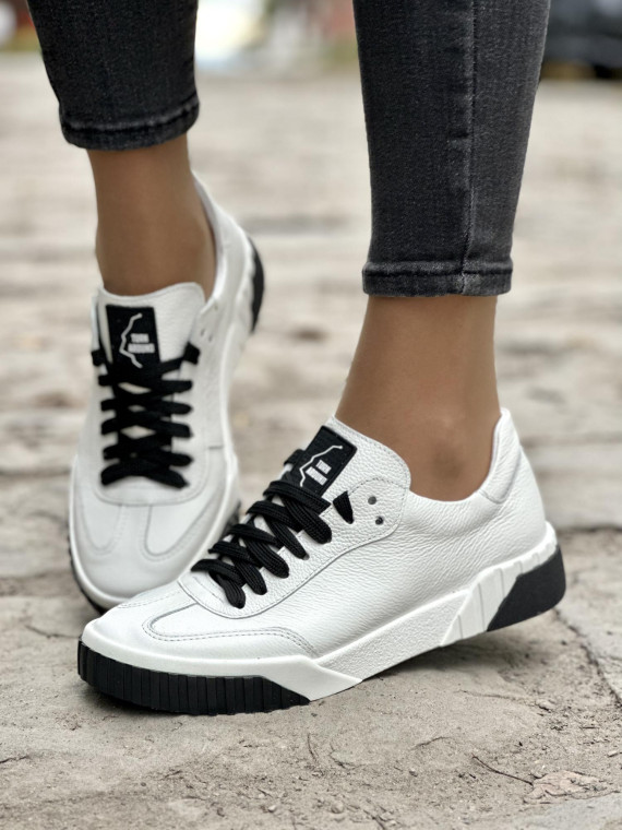 Wyjątkowe sneakersy OLEKSY ze skóry naturalnej Polskiej produkcji