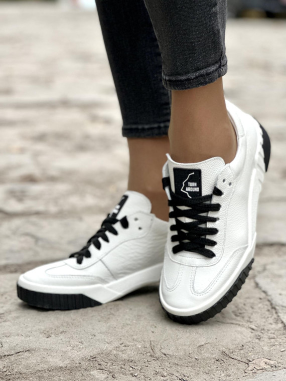 Wyjątkowe sneakersy OLEKSY ze skóry naturalnej Polskiej produkcji