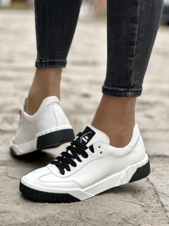 Wyjątkowe sneakersy OLEKSY ze skóry naturalnej Polskiej produkcji