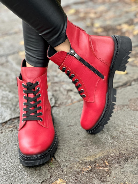 Wyjątkowe trapery ze skóry naturalnej