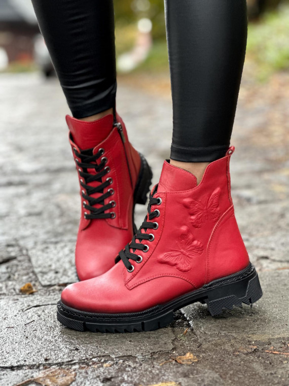 Wyjątkowe trapery ze skóry naturalnej