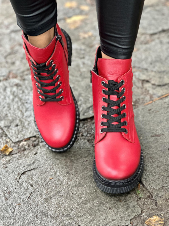 Wyjątkowe trapery ze skóry naturalnej