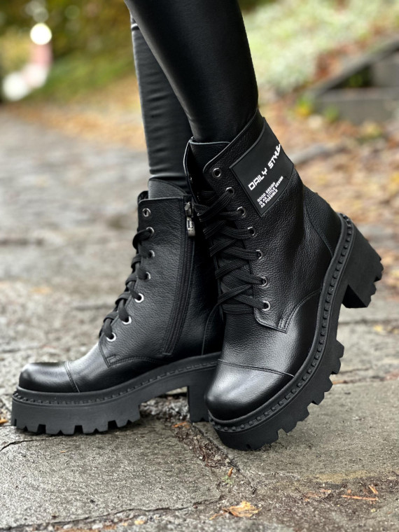 Wyjątkowe trapery OLEKSY z naturalnej skóry Polskiej produkcji