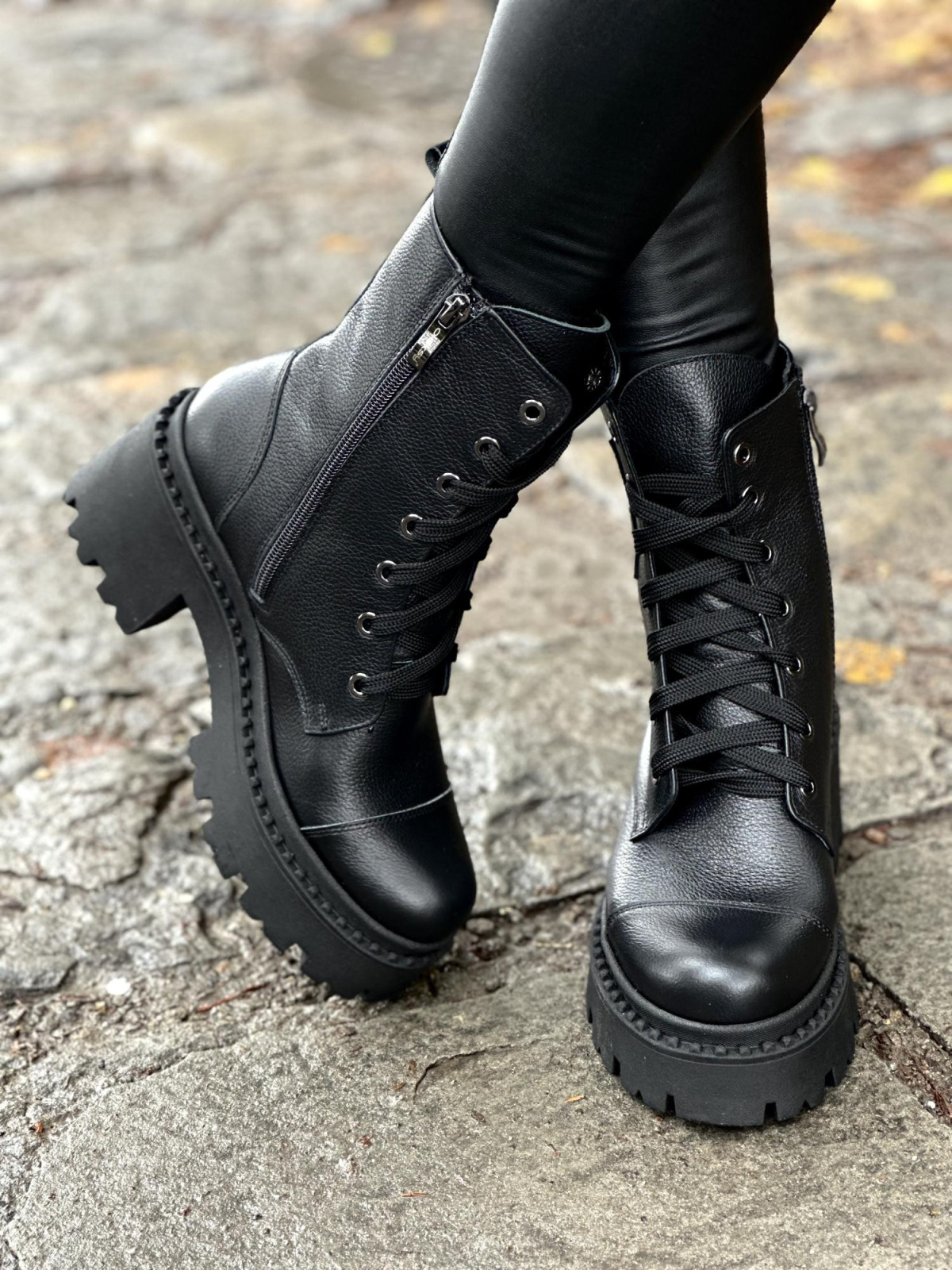 Wyjątkowe trapery OLEKSY z naturalnej skóry Polskiej produkcji