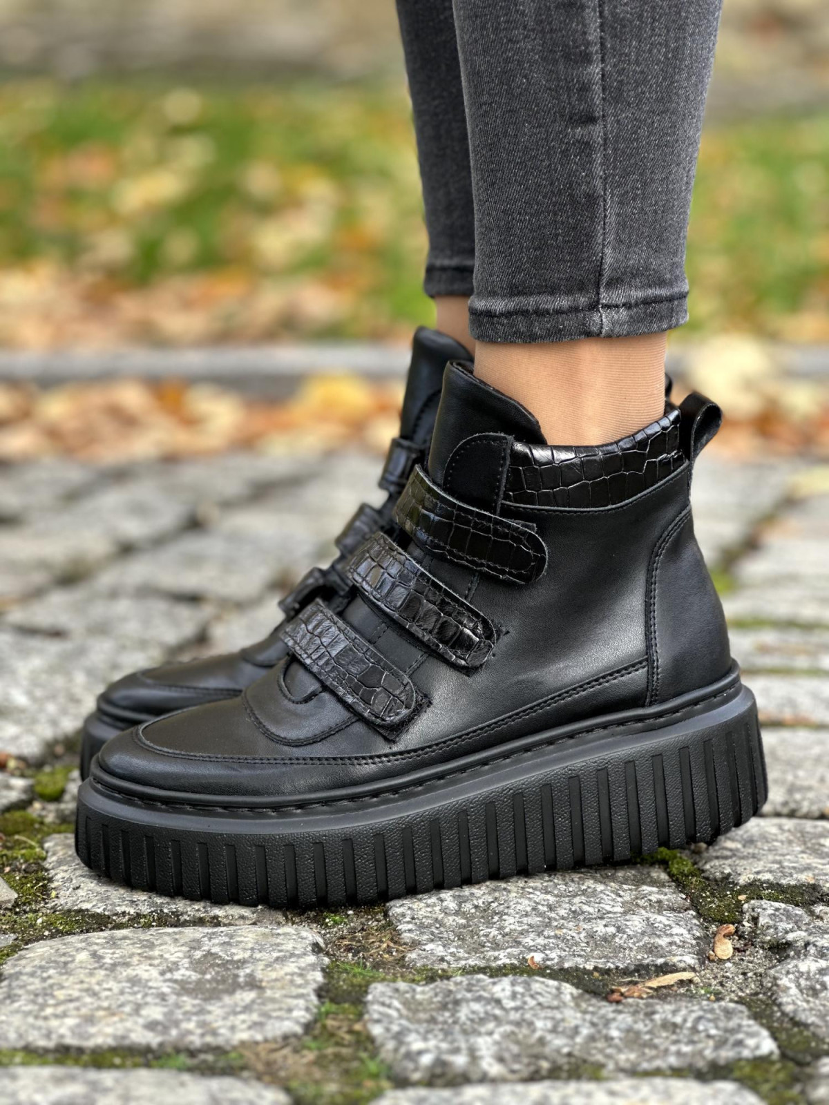 Sneakersy OLEKSY ze skóry naturalnej, Polskiej produkcji