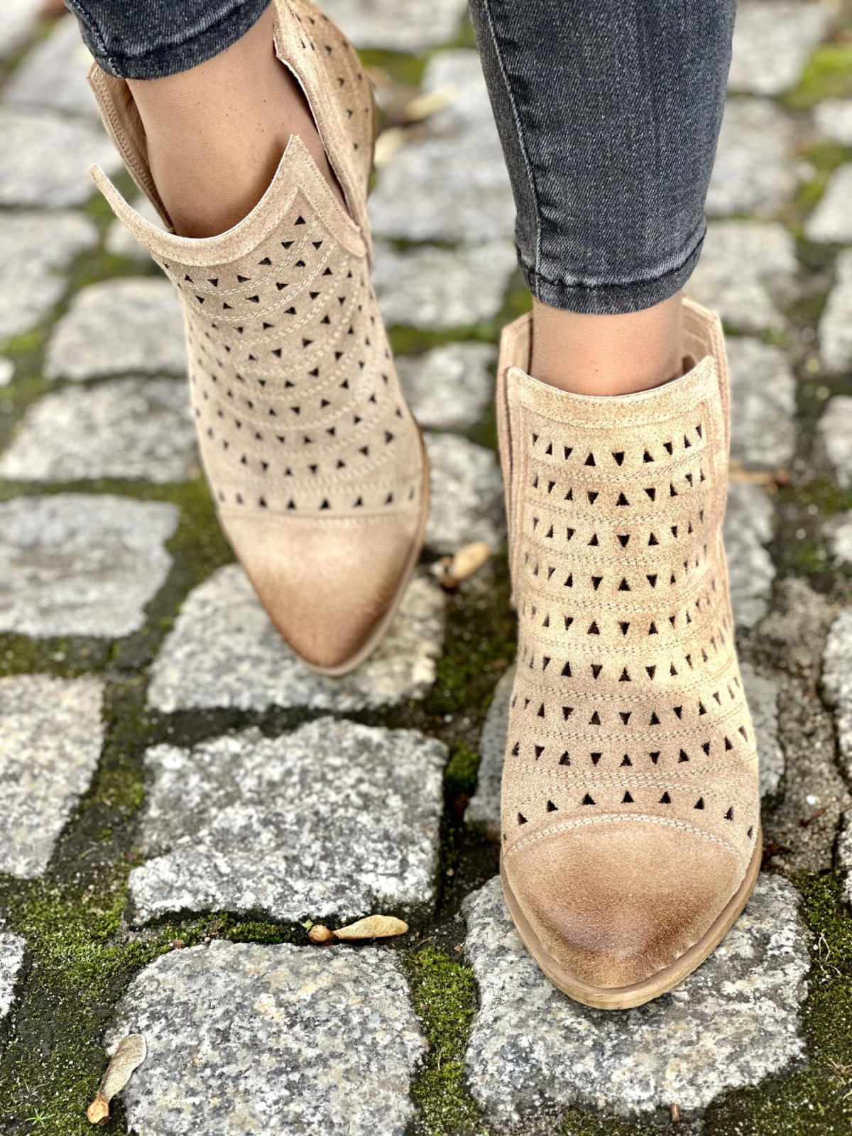 Kowbojki OLEKSY ze skóry naturalnej, Polskiej produkcji