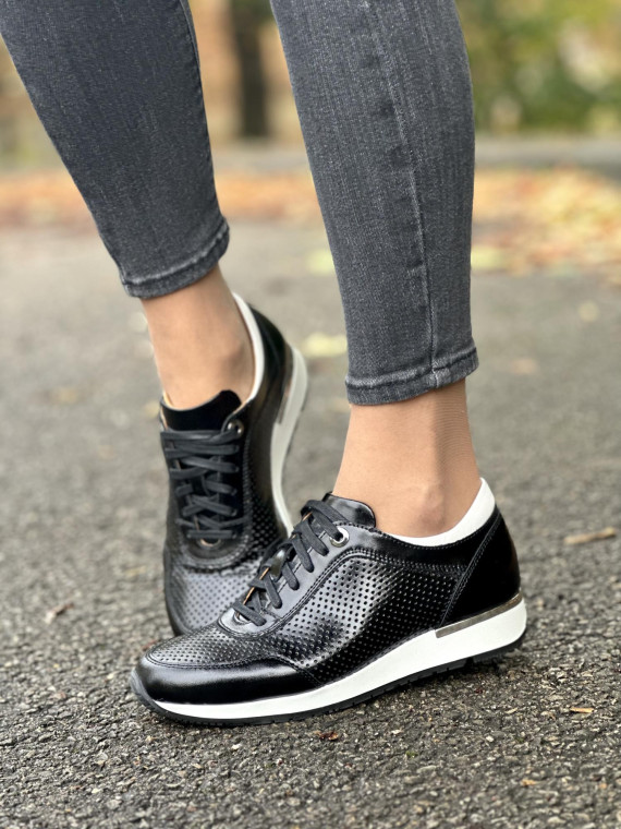 Sneakersy ze skóry naturalnej, Polskiej produkcji