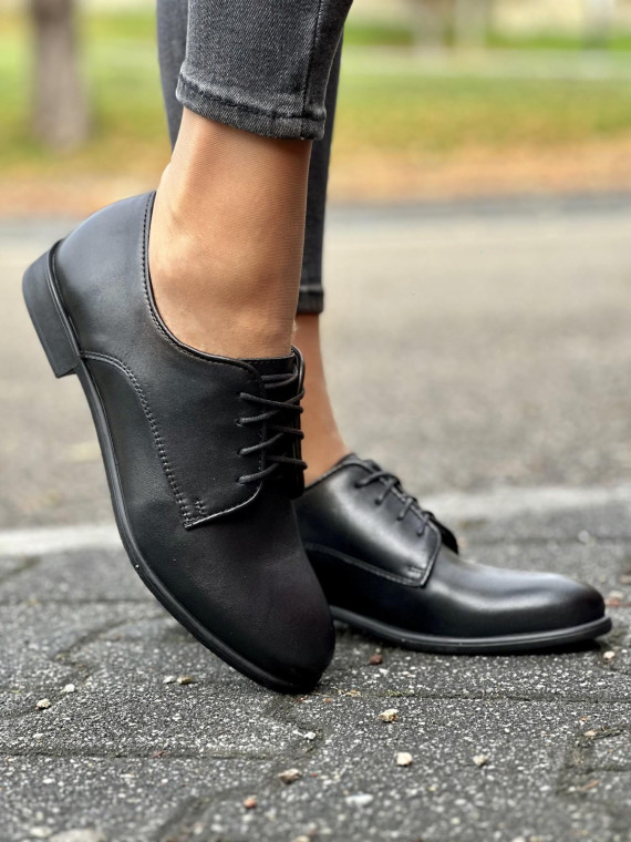 Damskie półbuty ze skóry naturalnej, Polskiej produkcji