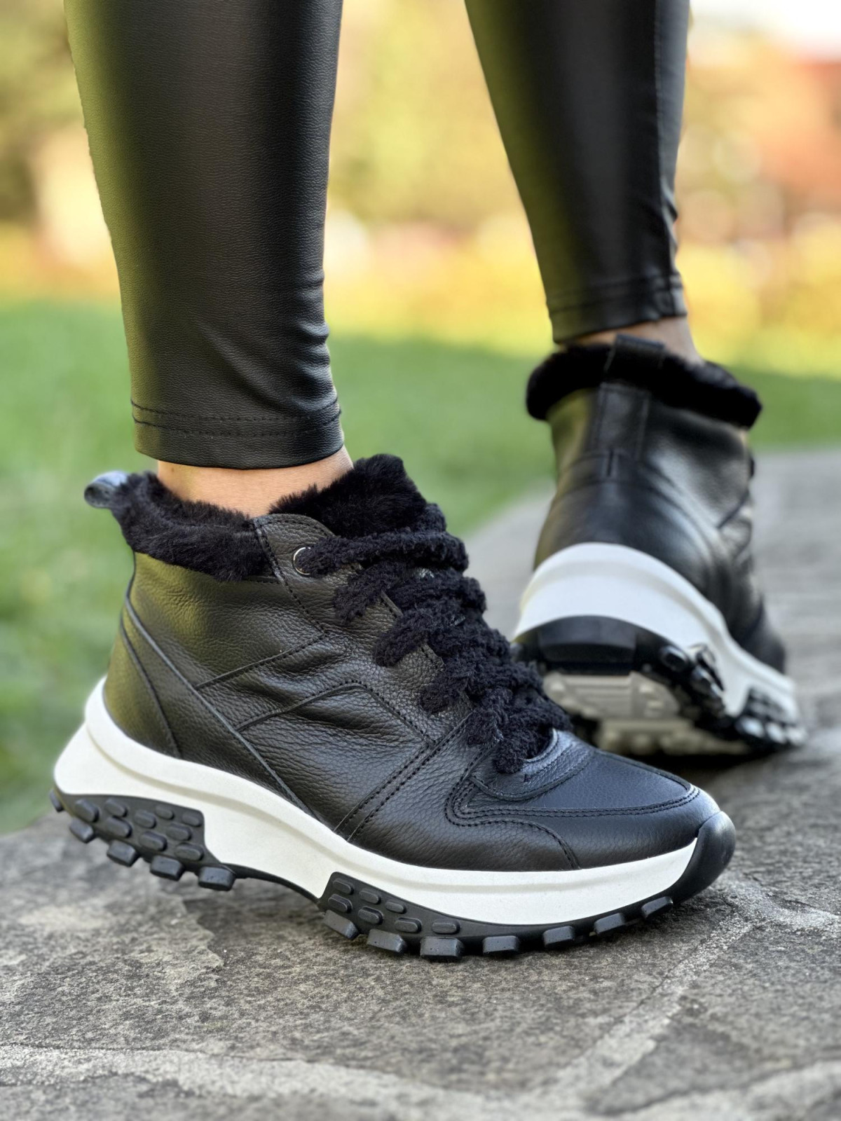 Sneakersy OLEKSY ze skóry naturalnej Polskiej produkcji