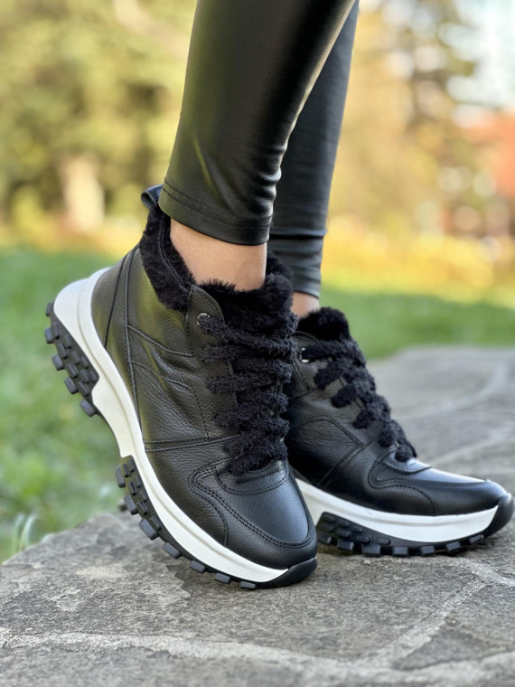 Sneakersy OLEKSY ze skóry naturalnej Polskiej produkcji