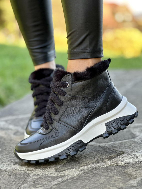 Sneakersy OLEKSY ze skóry naturalnej Polskiej produkcji