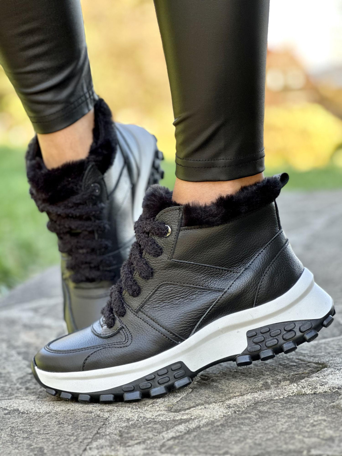 Sneakersy OLEKSY ze skóry naturalnej Polskiej produkcji