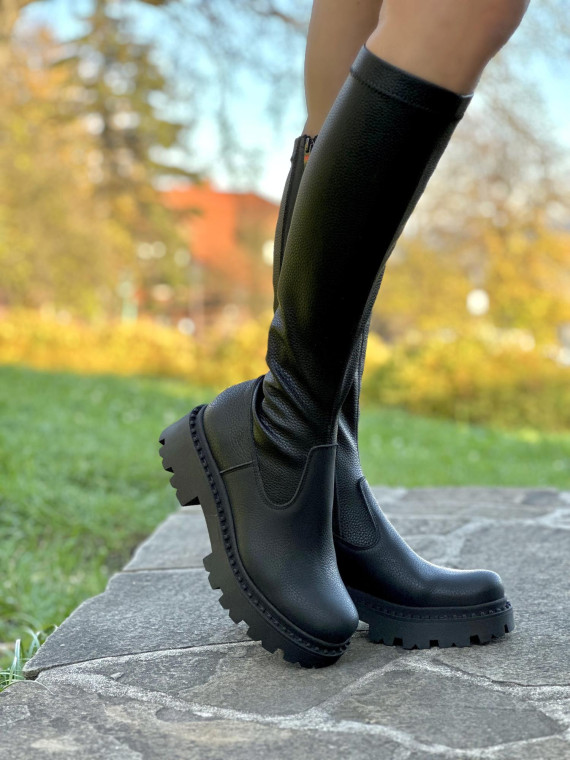 Kozaki OLEKSY ze skóry Polskiej produkcji