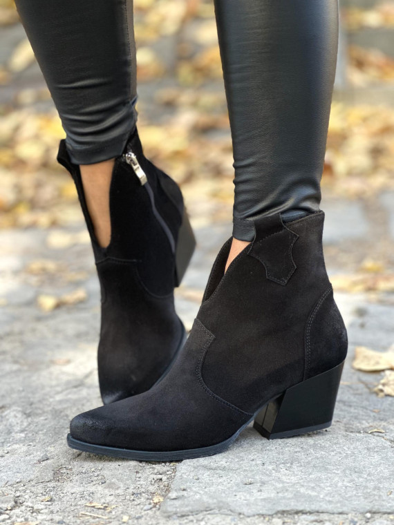 Kowbojki skórzane OLEKSY Polskiej produkcji