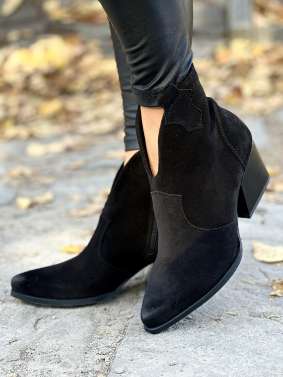 Kowbojki skórzane OLEKSY Polskiej produkcji