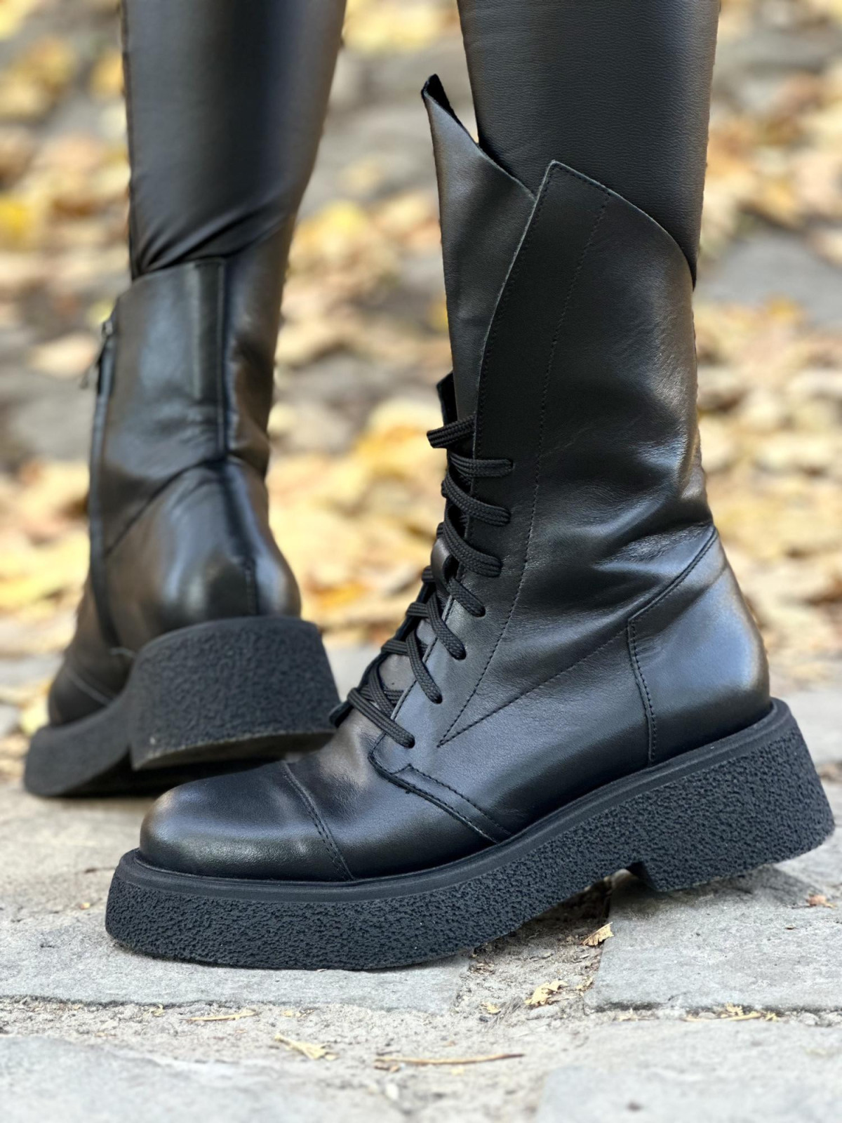 Botki skórzane OLEKSY Polskiej produkcji