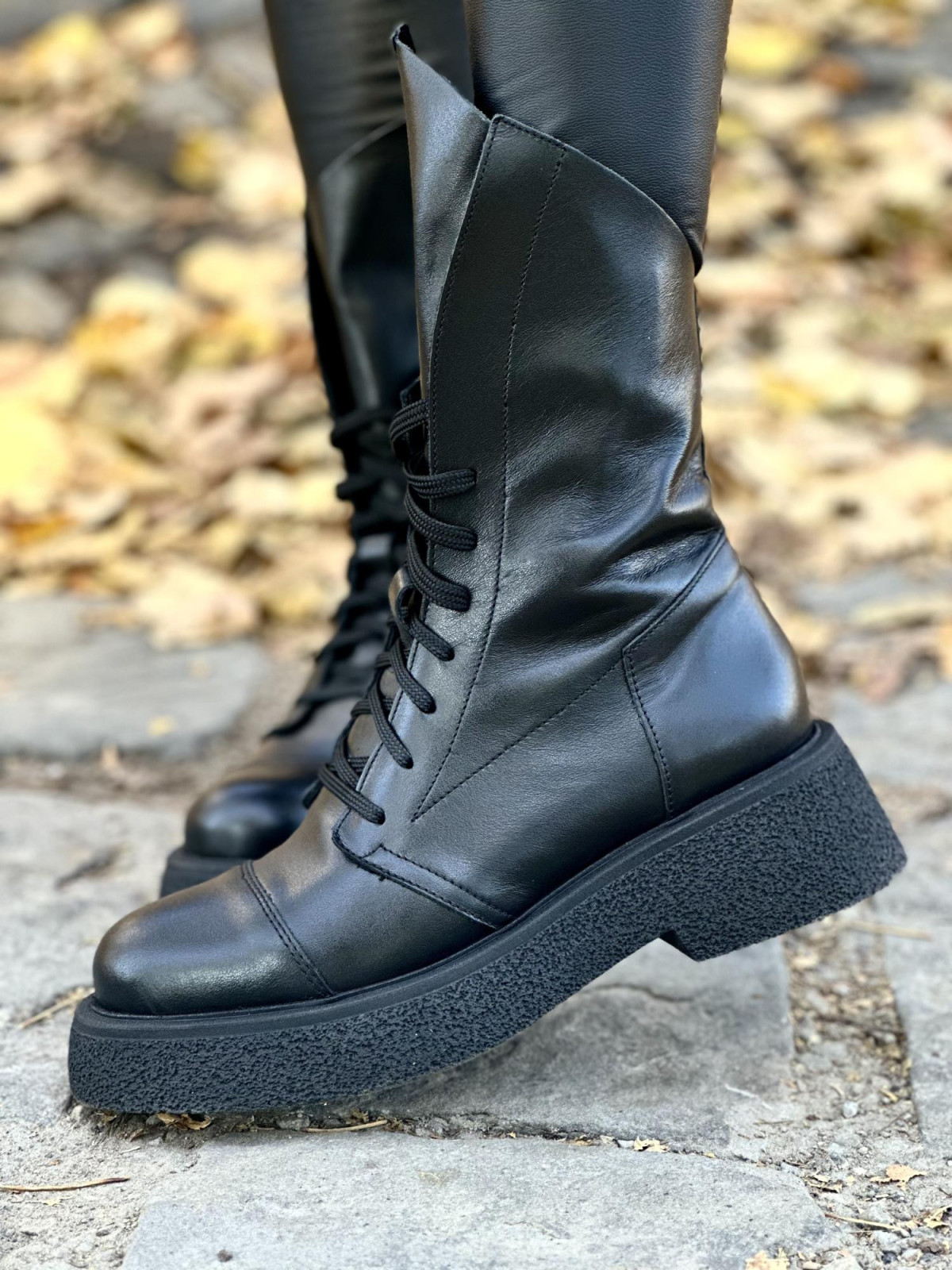 Botki skórzane OLEKSY Polskiej produkcji