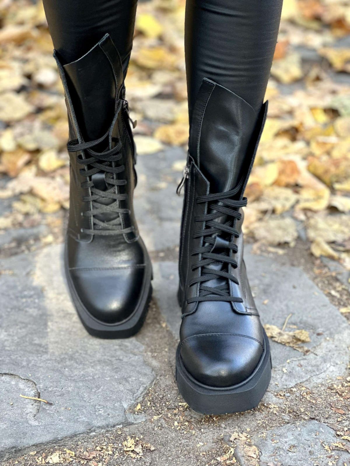 Botki skórzane OLEKSY Polskiej produkcji