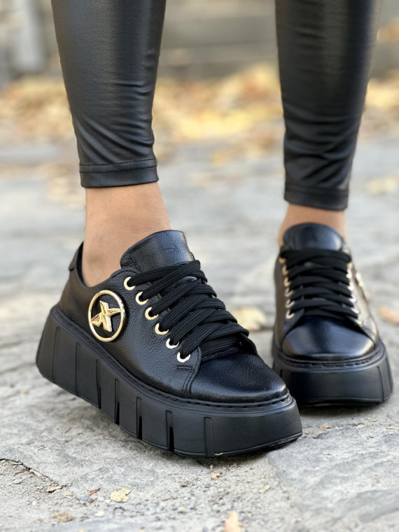 Trampki OLEKSY z naturalnej skóry Polskiej produkcji