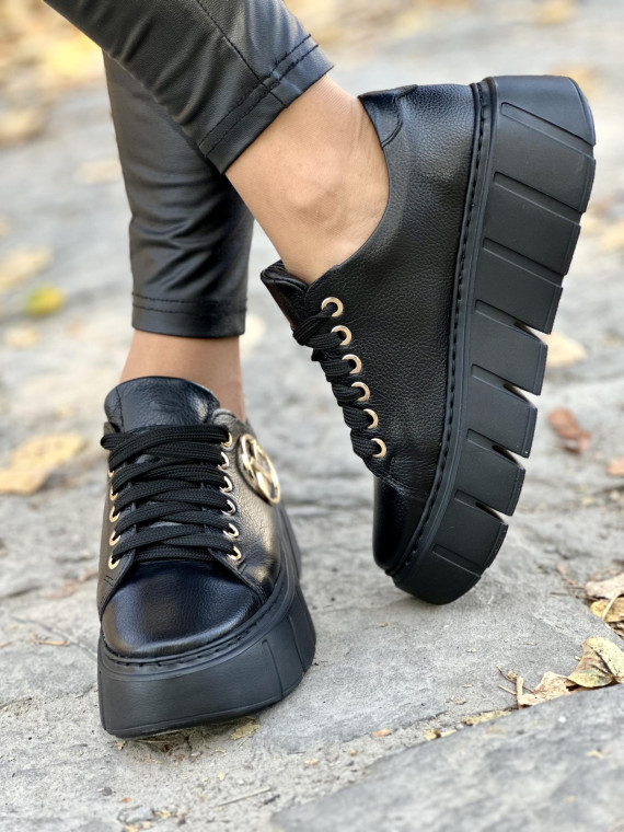 Trampki OLEKSY z naturalnej skóry Polskiej produkcji