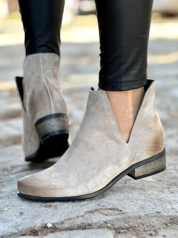 Botki skórzane OLEKSY Polskiej produkcji