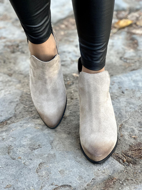 Botki skórzane OLEKSY Polskiej produkcji