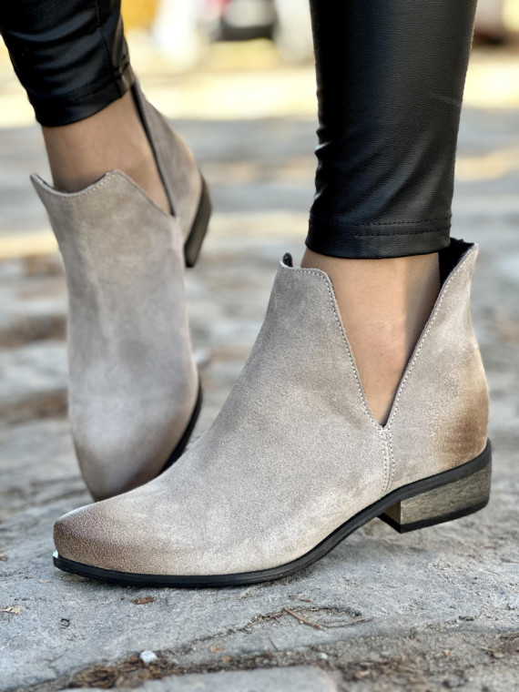 Botki skórzane OLEKSY Polskiej produkcji