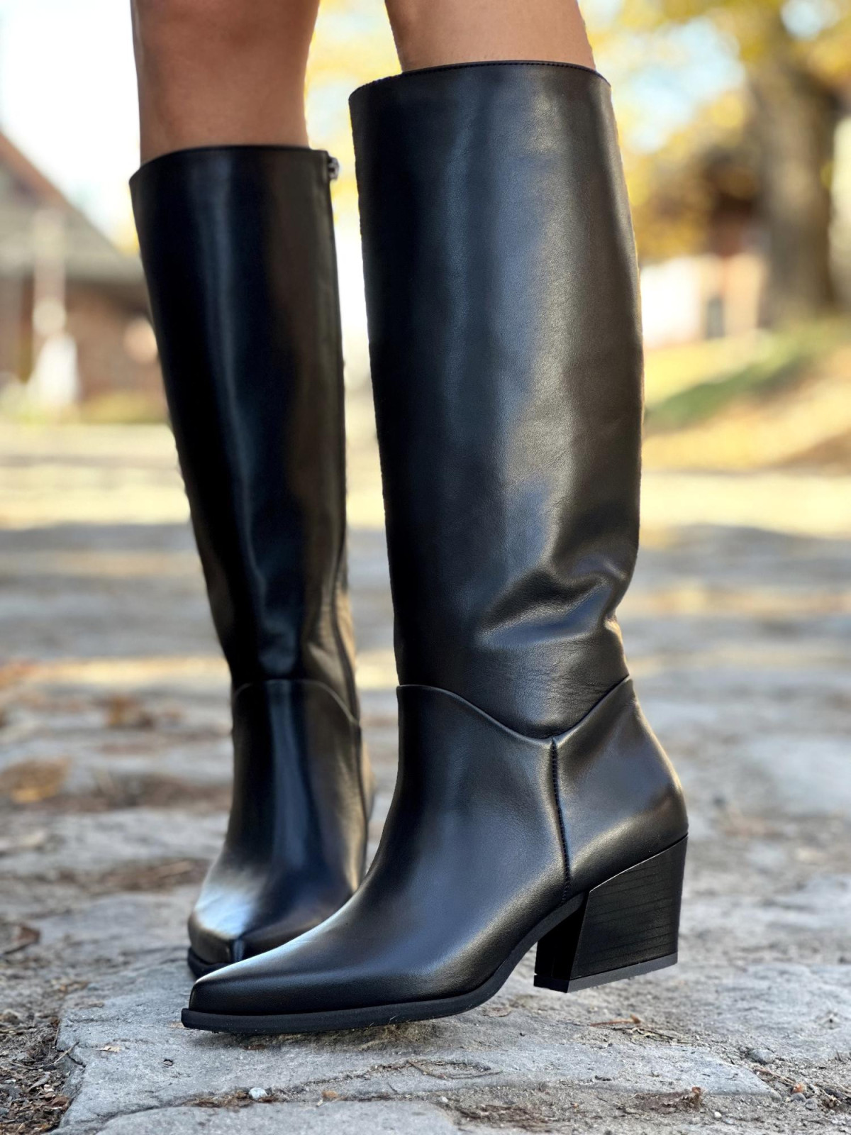 Kozaki OLEKSY ze skóry Polskiej produkcji