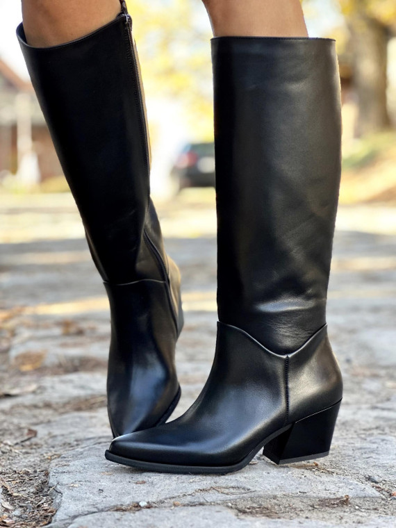 Kozaki OLEKSY ze skóry Polskiej produkcji