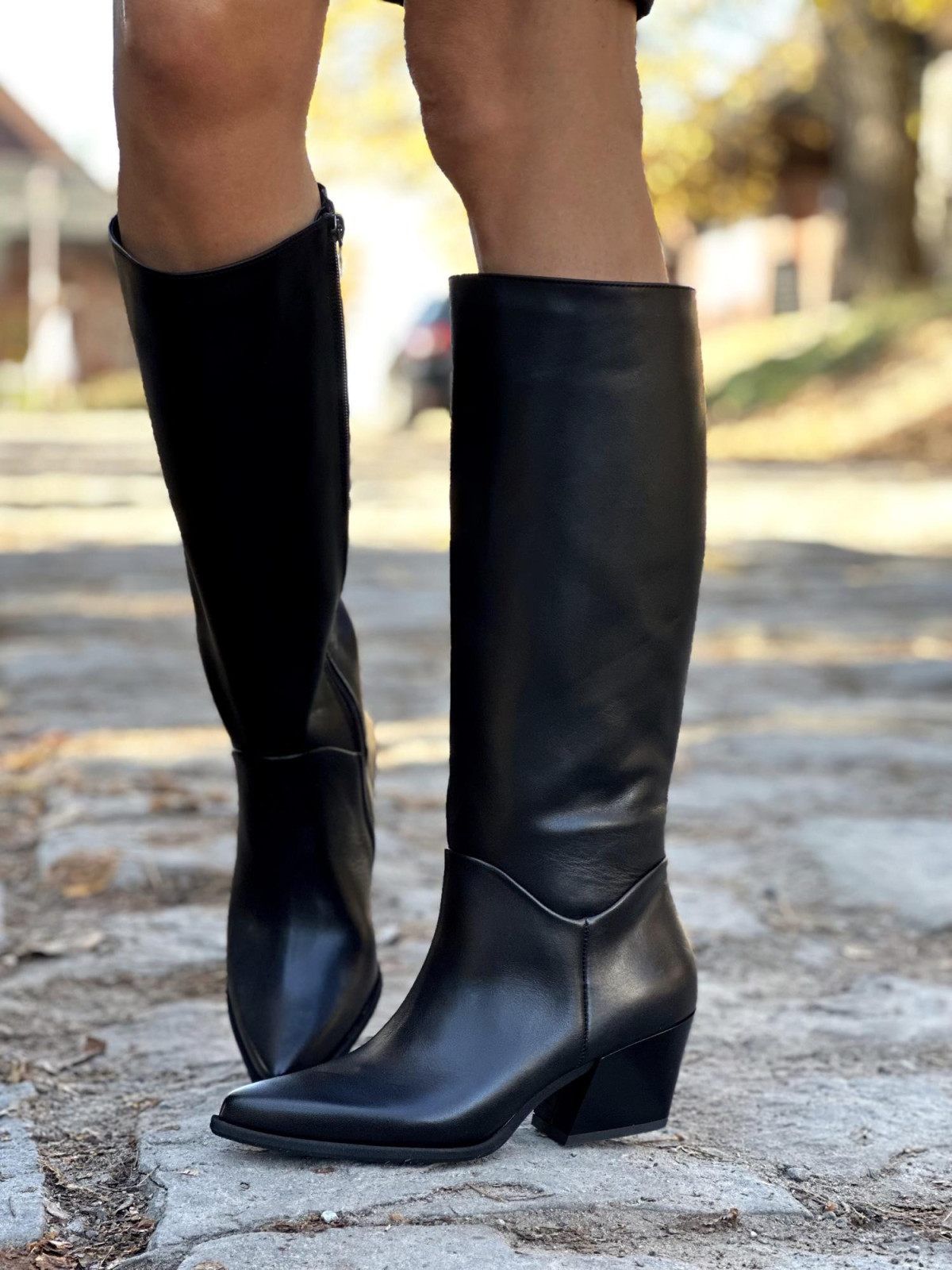 Kozaki OLEKSY ze skóry Polskiej produkcji