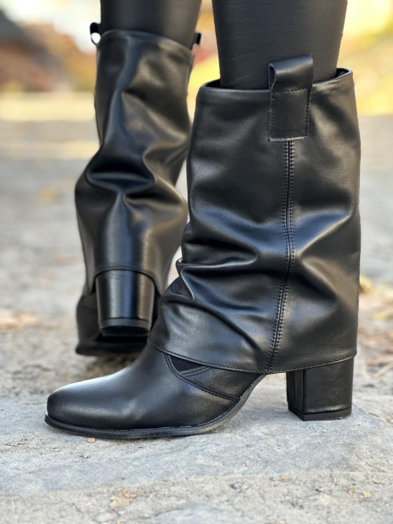 Botki skórzane Polskiej produkcji