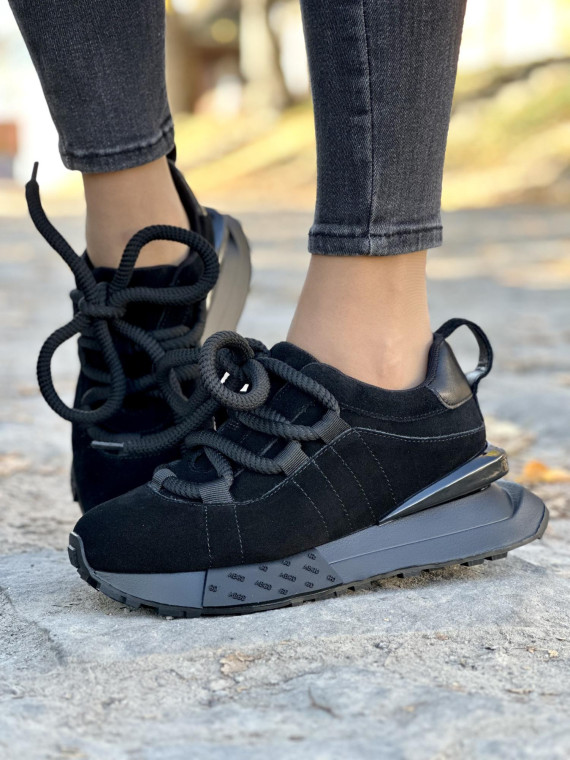 Sneakersy ze skóry naturalnej