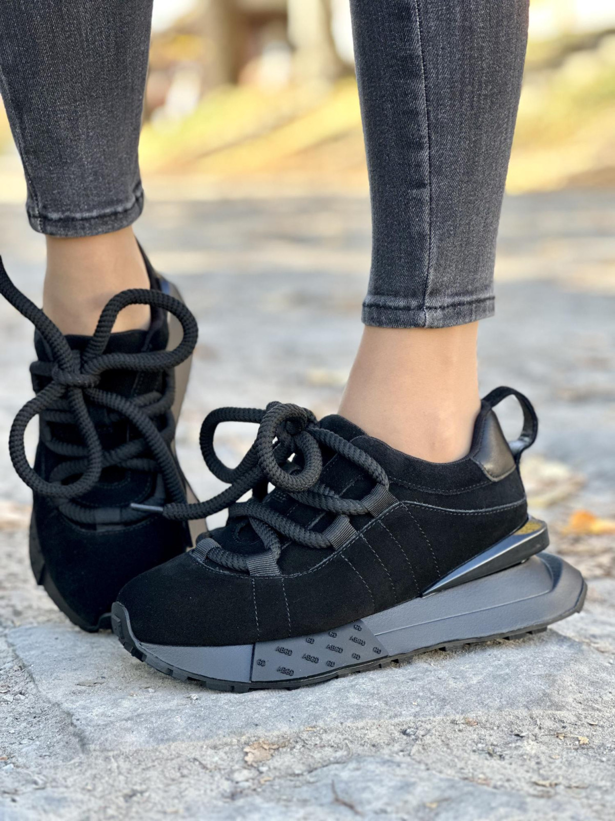 Sneakersy ze skóry naturalnej