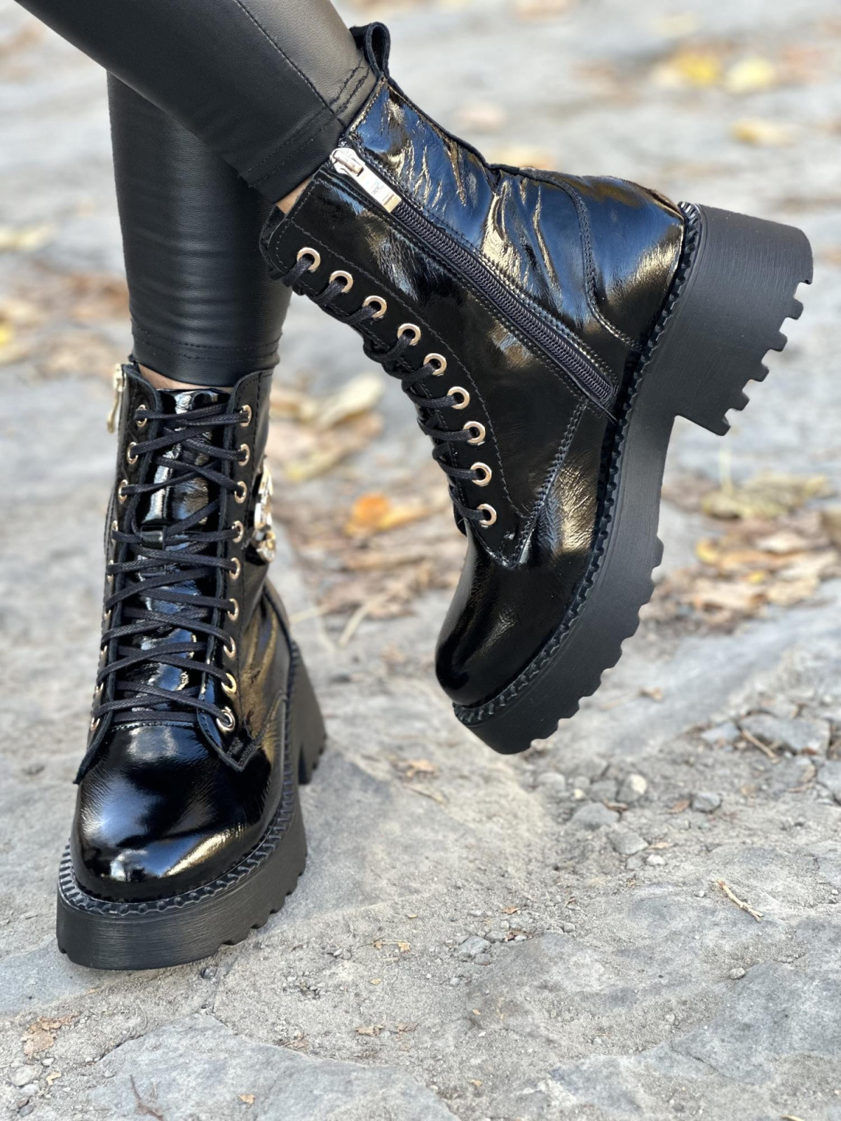 Trapery skórzane OLEKSY Polskiej produkcji