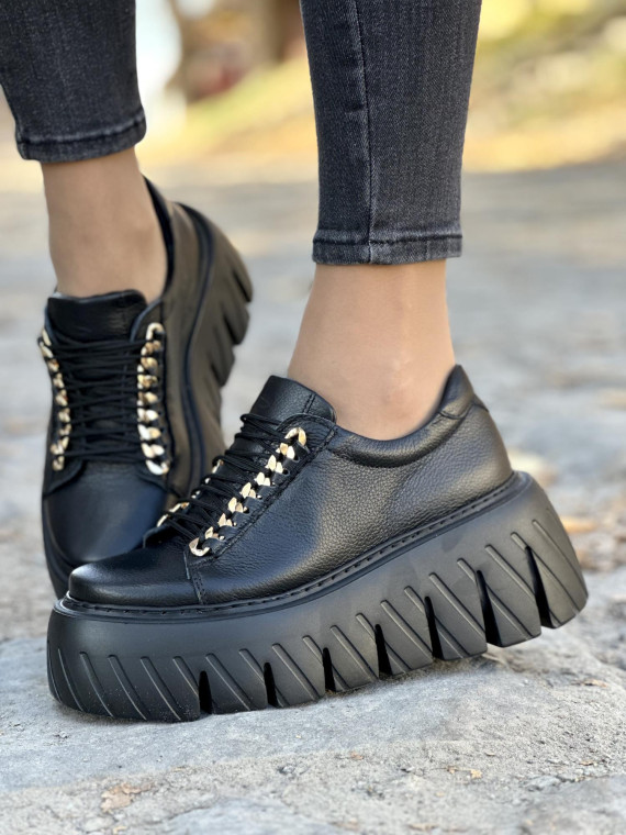 Sneakersy OLEKSY ze skóry Polskiej produkcji