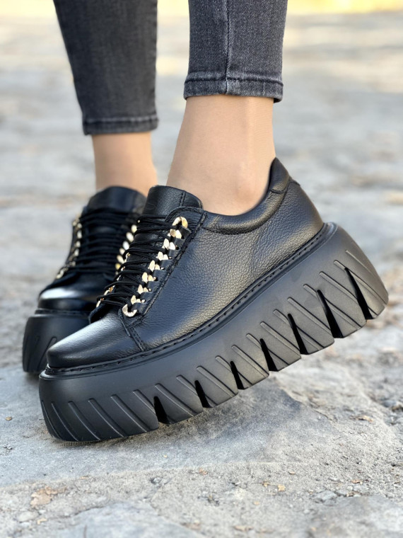 Sneakersy OLEKSY ze skóry Polskiej produkcji