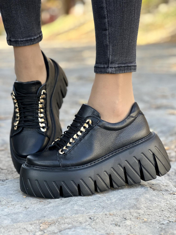 Sneakersy OLEKSY ze skóry Polskiej produkcji