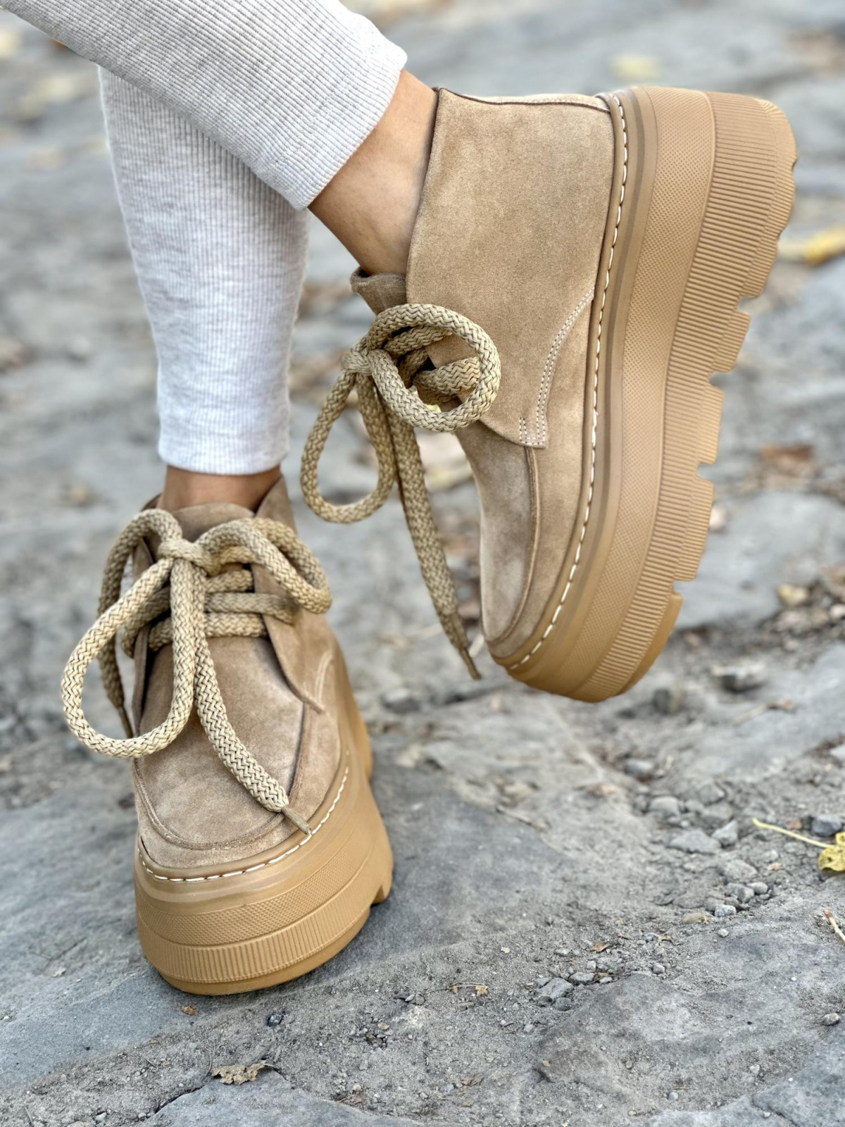 Botki skórzane OLEKSY Polskiej produkcji