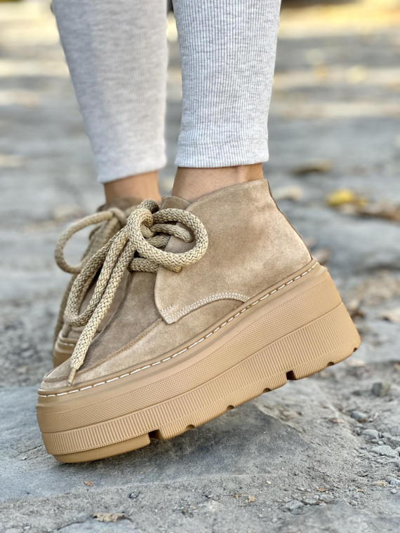 Botki skórzane OLEKSY Polskiej produkcji