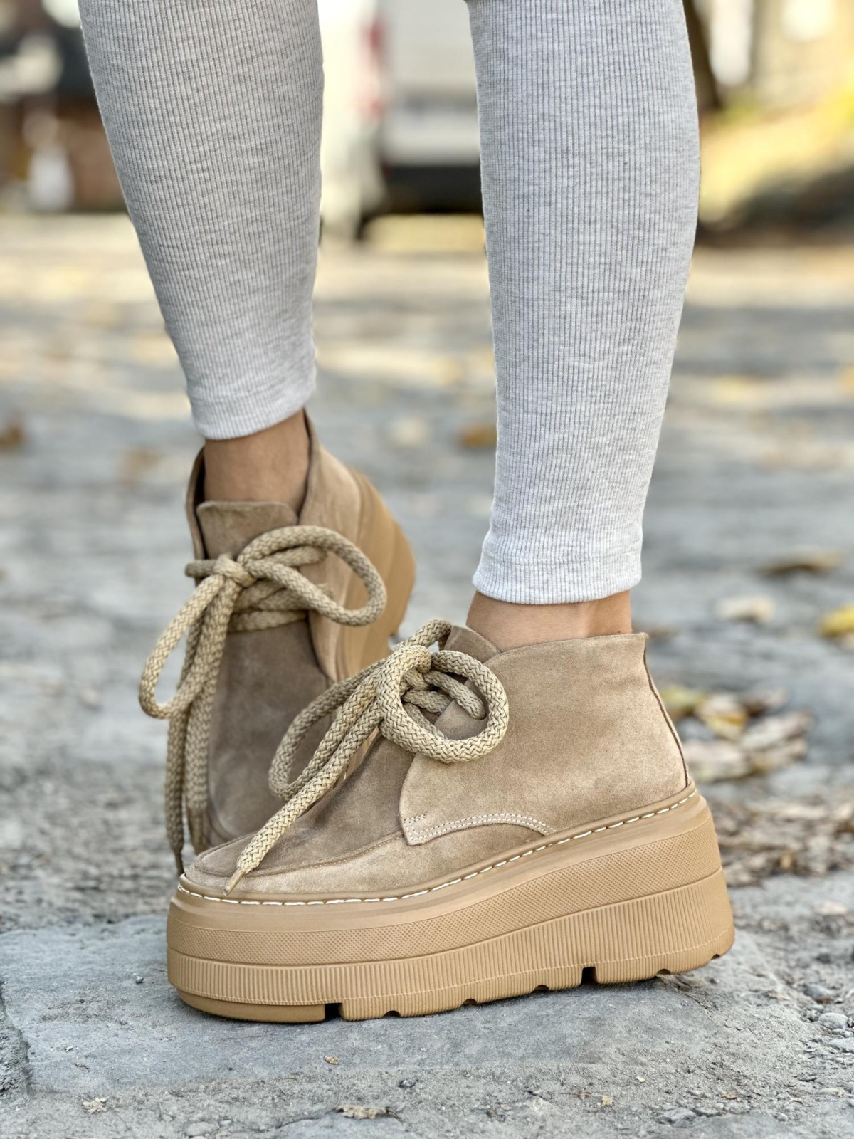 Botki skórzane OLEKSY Polskiej produkcji