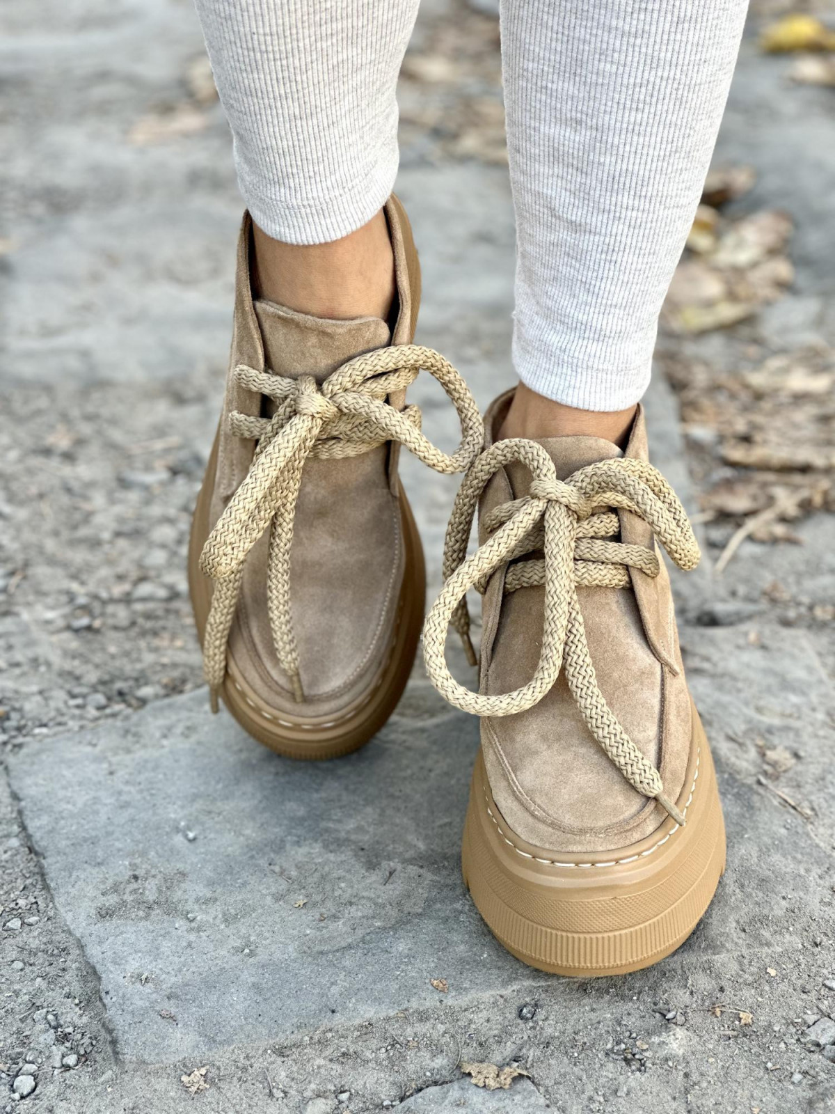 Botki skórzane OLEKSY Polskiej produkcji