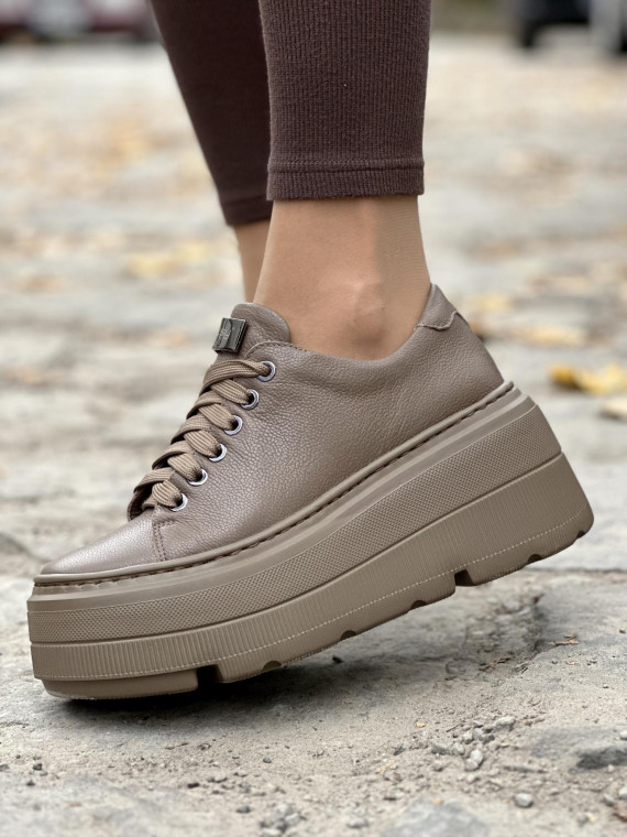 Sneakersy OLEKSY ze skóry Polskiej produkcji