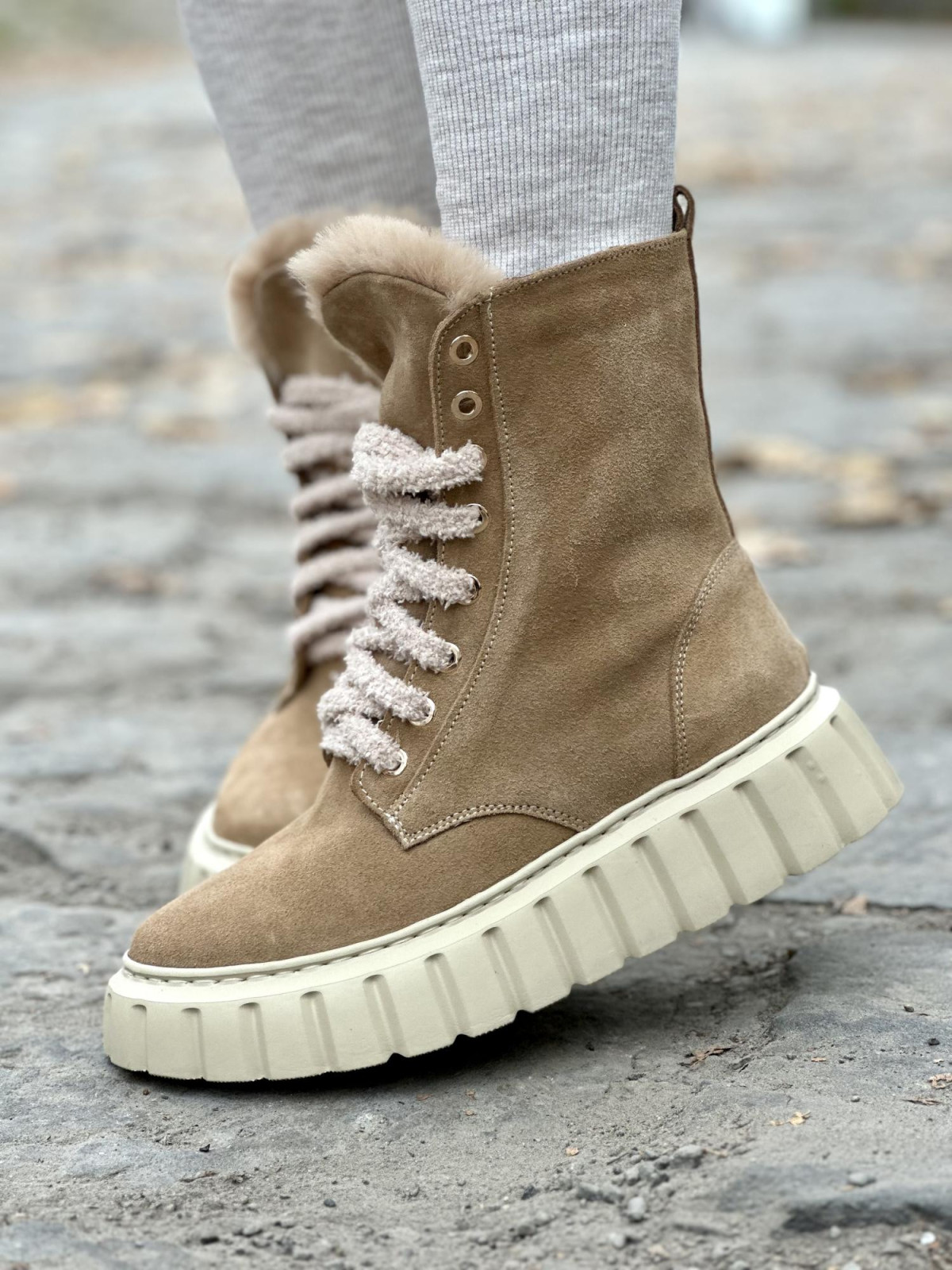 Botki skórzane OLEKSY Polskiej produkcji