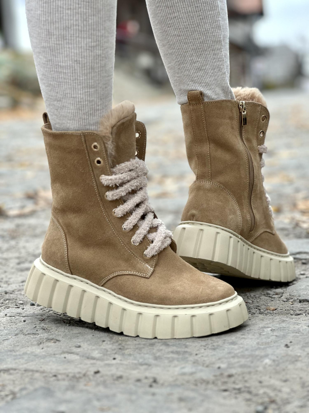 Botki skórzane OLEKSY Polskiej produkcji