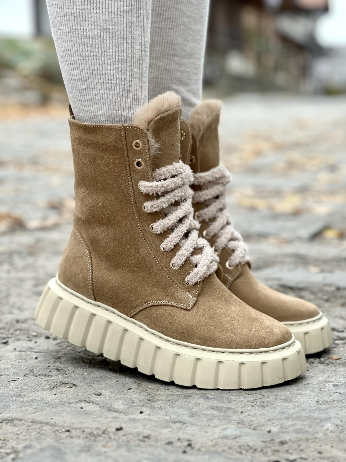 Botki skórzane OLEKSY Polskiej produkcji