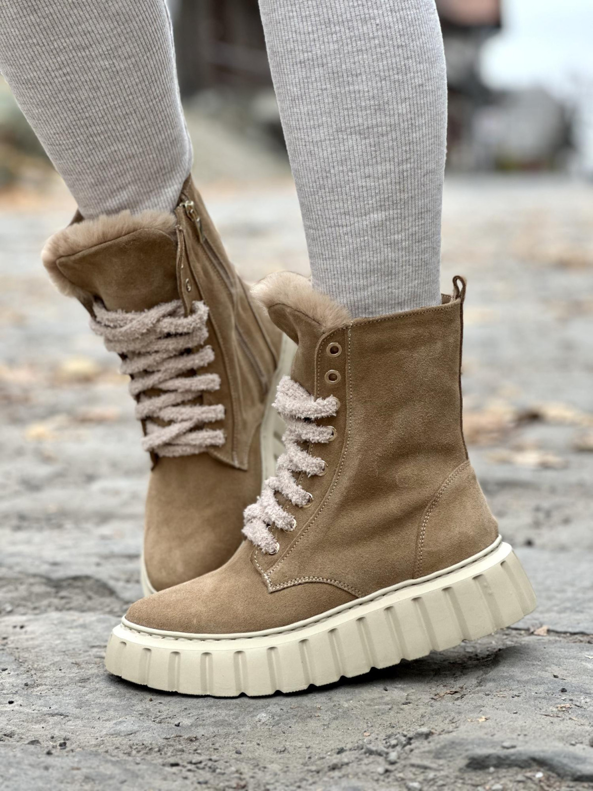 Botki skórzane OLEKSY Polskiej produkcji