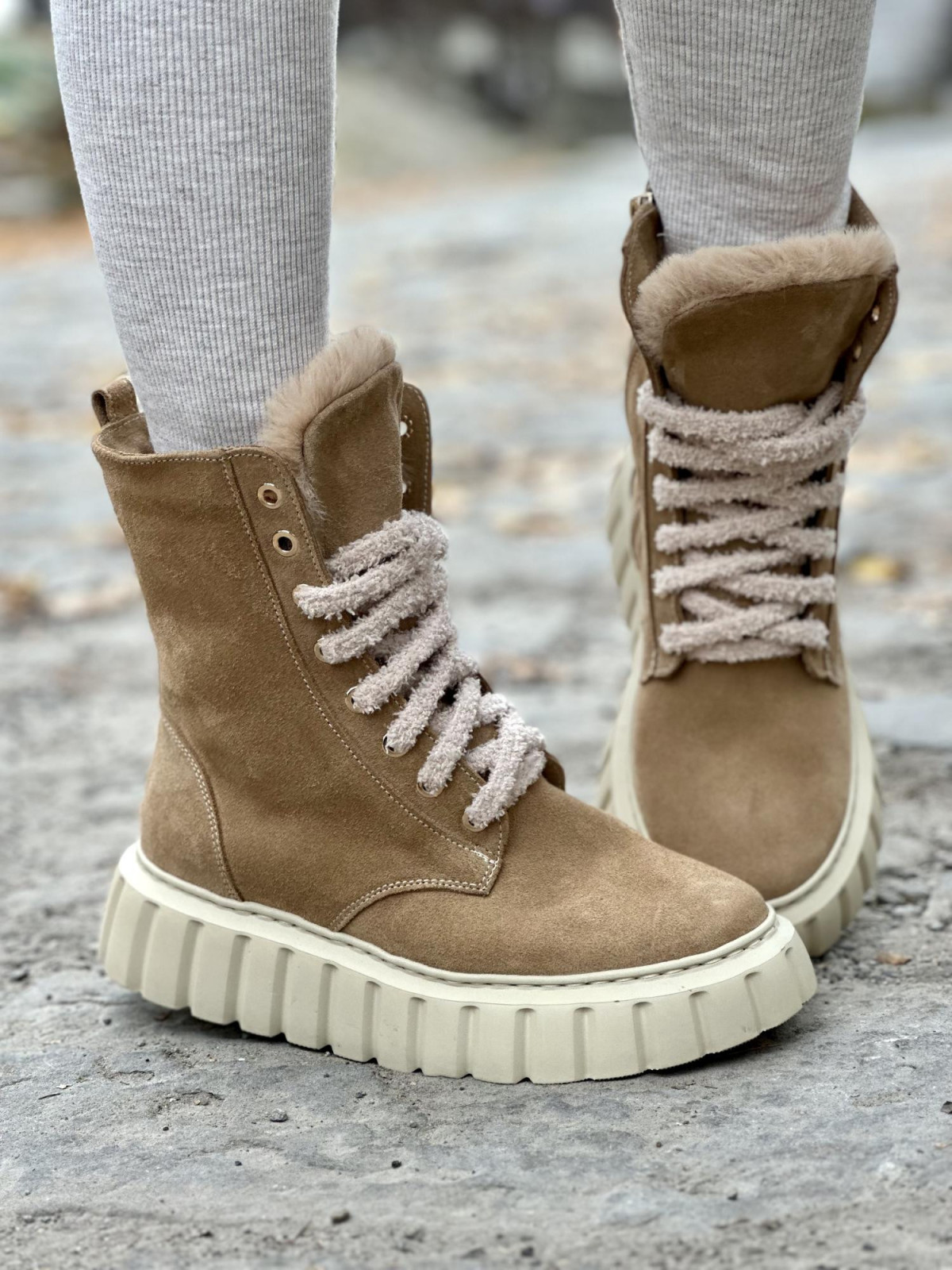 Botki skórzane OLEKSY Polskiej produkcji