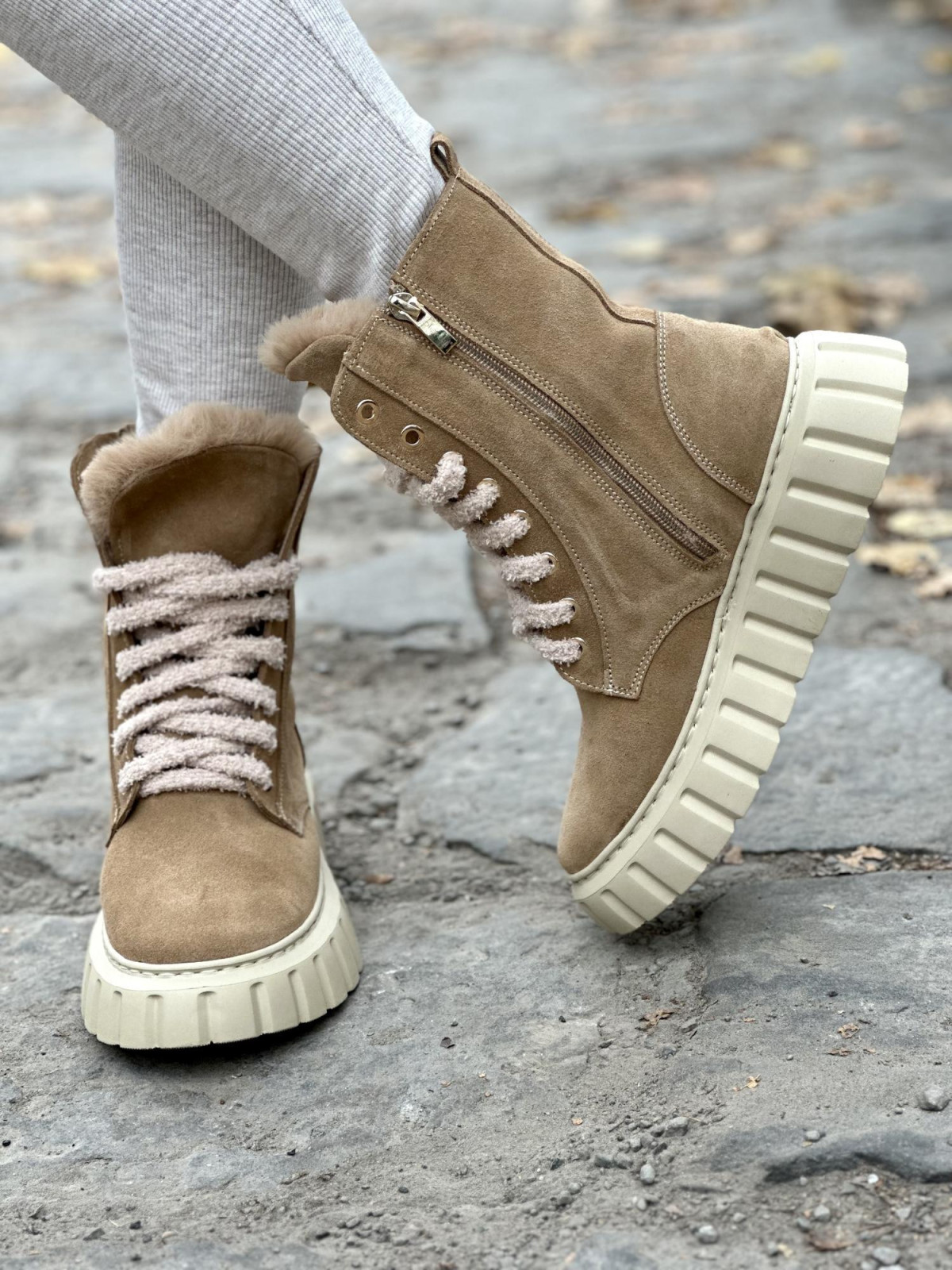 Botki skórzane OLEKSY Polskiej produkcji