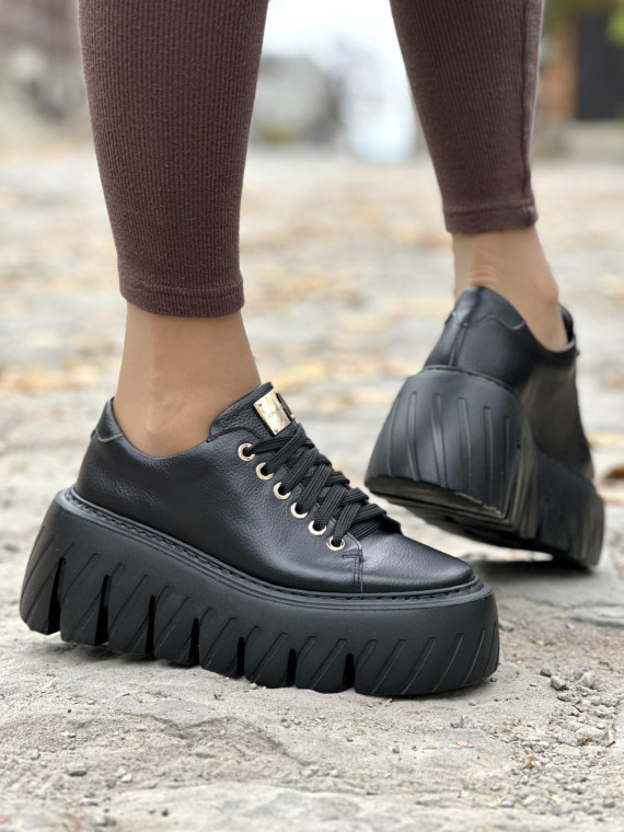 Sneakersy OLEKSY ze skóry Polskiej produkcji