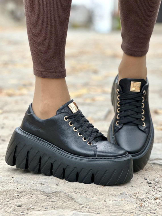 Sneakersy OLEKSY ze skóry Polskiej produkcji